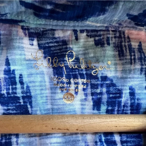 Lilly Pulitzer kalissa knit Tunic Top Boho Coastal Resortwear size XXS - Picture 5 of 7